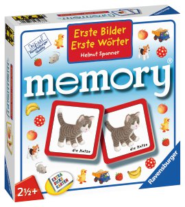 RAVENSBURGER Spiel Erste Bilder Erste Wörter Memory