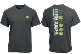 John Deere T-Shirt "Logo-Timeline"