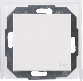 KOPP Taster Athenis IP44 Weiß