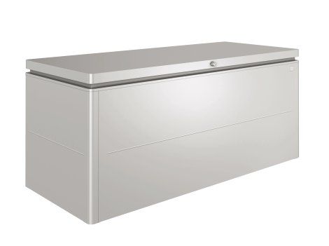 BIOHORT LoungeBox 200, 200x85x90 cm, Silber-Metallic