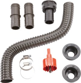 GARANTIA Verbindungsset Flex-Comfort Braun 1/4"