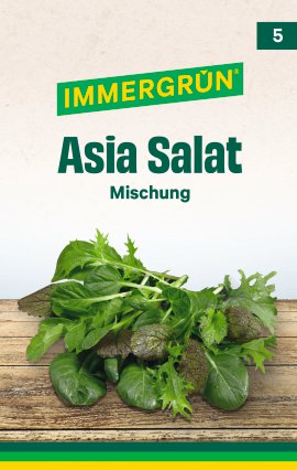 IMMERGRÜN Tütensamen Asia Salat Mischung