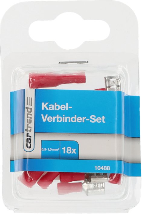 CARTREND Kabelverbinder-Set 18-tlg. 0,25-1,5 mm