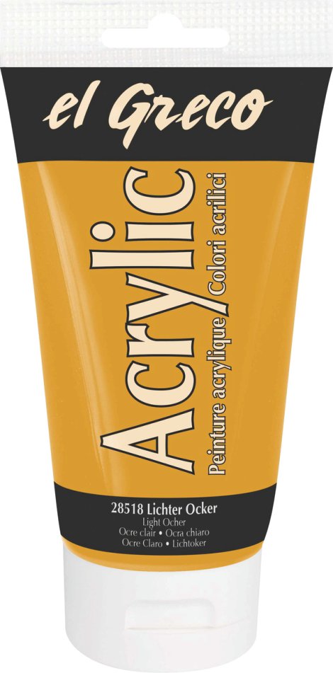 KREUL Acrylfarbe el Greco Lichter Ocker 150 ml