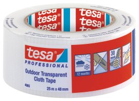 TESA Gewebeband Transparent 25 m