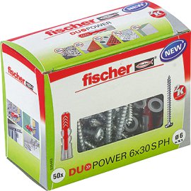 FISCHER Duopower S PH 6 mm 50 Stk.