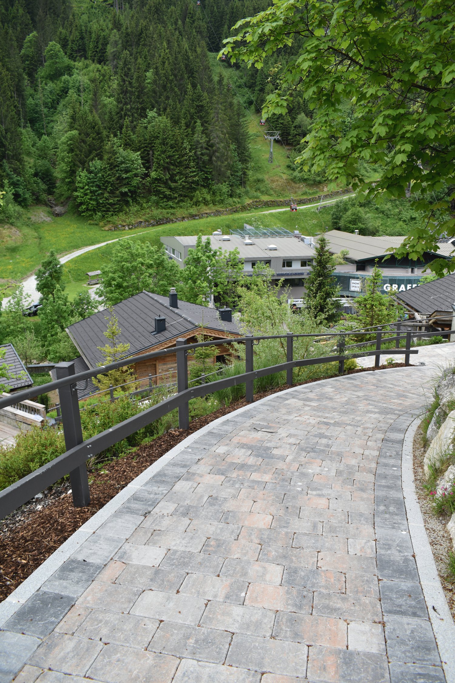 EBENSEER Pflasterstein Colorado Antik Rauchbraun