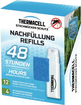 Thermacell Mückenschutz Nachfüllpackung R-4/R-10