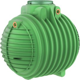 GARANTIA Erdtank Columbus Komplettpaket begehbar 4500l