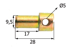 42.904 1 Druckhülse 15 mm mit Abstützung für Öldichtung - Kränzle Original