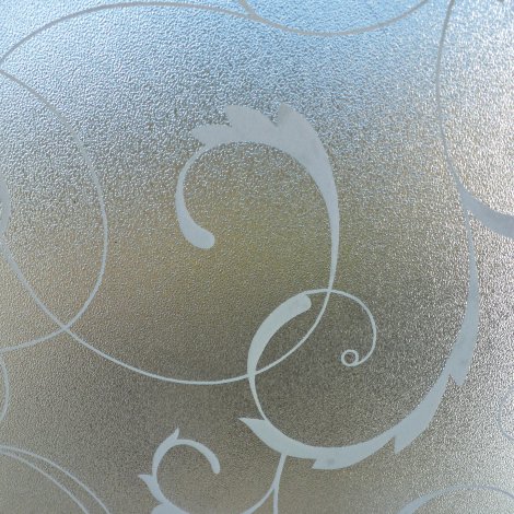 VENILIA Fensterfolie Vitrostatic - Wirbel 1,5 m x 67,5 cm