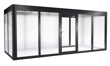 SUNELEMENTS Gewächshaus Sungarden Deluxe 5.2 Anthrazit Metallic 5 mm