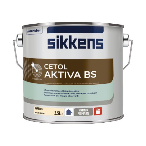 SIKKENS Holzschutzmittel Cetol Aktiva BS farblos 5 l