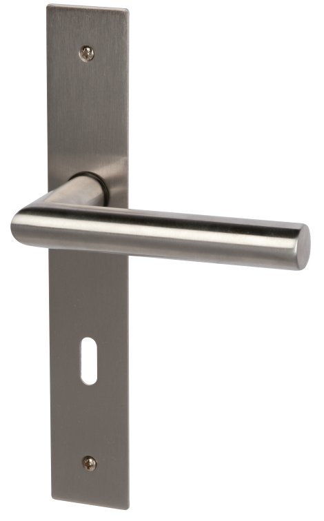 ALPERTEC Türbeschlag Piatto-LS Edelstahl satiniert lackiert BB