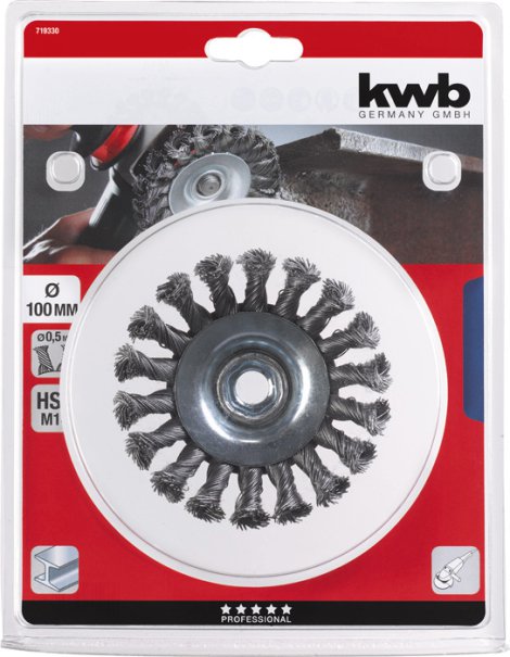 KWB Scheibenbürste Aggresso-Flex M14 Ø 100 mm