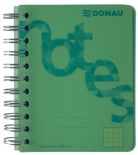 DONAU Collageblock A5 kariert Grün 140 Blatt