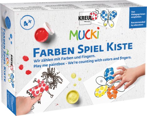 KREUL Farbenspielkiste Wir zählen mit Farben und Fingern