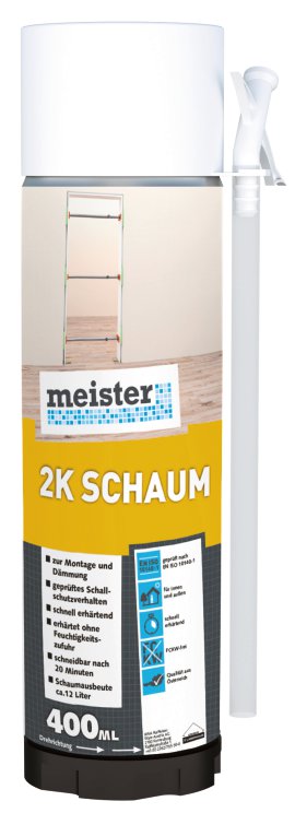 MEISTER 2K-PU-Schaum 400 ml