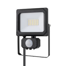 IMPOS LED-Strahler IP65 mit Sensor und Kabel