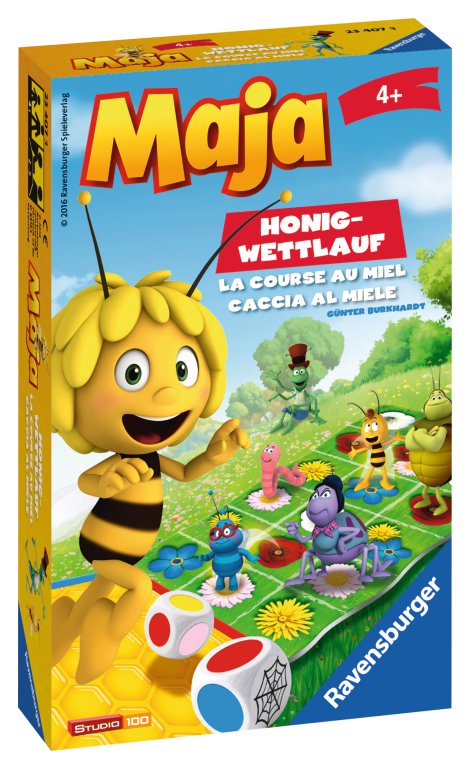 RAVENSBURGER Mitbringspiel Biene Maja Honig-Wettlauf