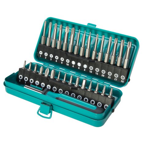 WOLFCRAFT Kombisicherheits-Bit-Box für Solid 31-tlg.
