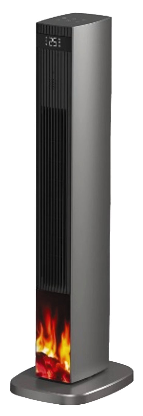 Turmheizlüfter Kamin-Effekt 2200 W