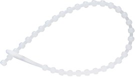 KOPP Kabelbinder Transparent 120x2,4 mm, 50 Stk.