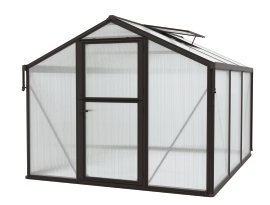 Premium Gewächshaus Deimos 8500 Schwarz HKP 10 mm