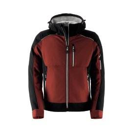 KAPRIOL Softshelljacke Dynamic Rot/Schwarz