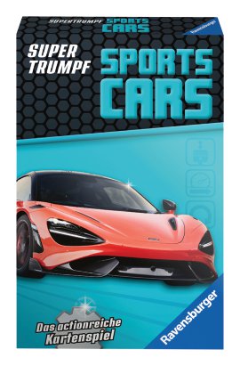 RAVENSBURGER Kartenspiel Supertrumpf Sports-Cars