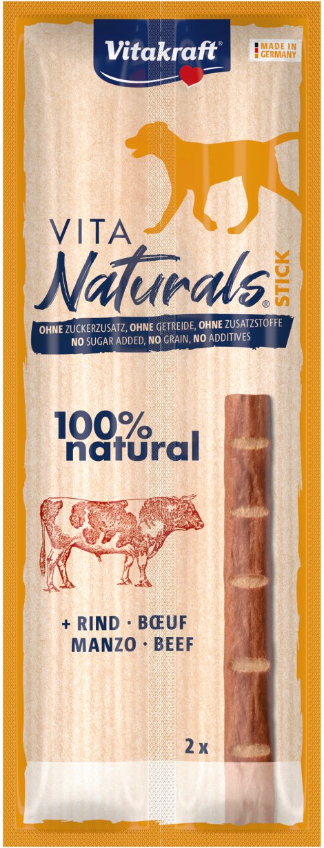VITAKRAFT Sticks Vita Naturals mit Rind 2er-Pack