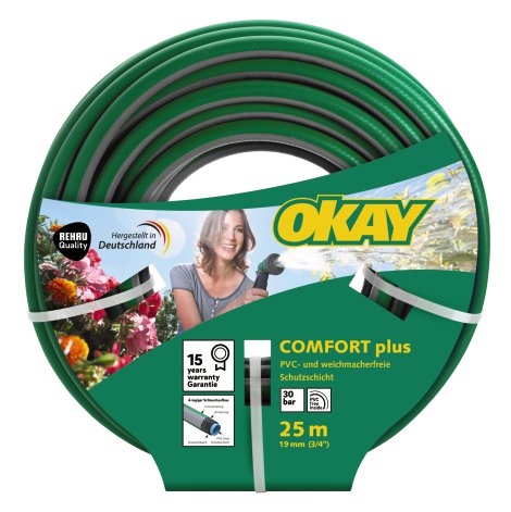 OKAY Gartenschlauch comfort 3/4" 25 m