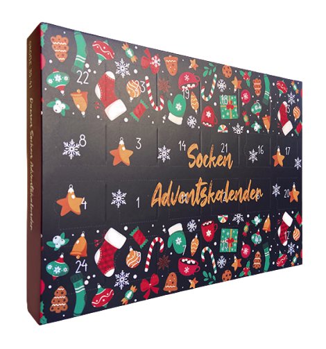 Adventkalender Damen Socken 35-41