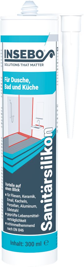 INSEBO® Sanitärsilikon 300 ml, manhattan
