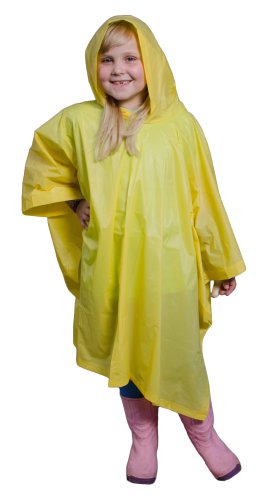Kinder Regenponcho PVC Farbsortiert