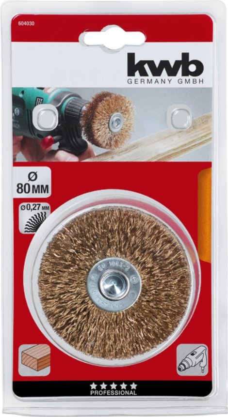 KWB Strukturbürste fein Ø 80 mm