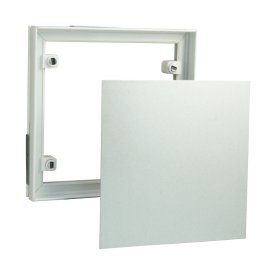 Fallrohrschelle mit Ringschraube (Halbrunde Dachrinne) Grau