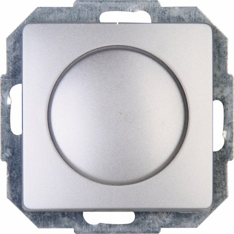 KOPP LED-Druck-Wechseldimmer Paris Silber