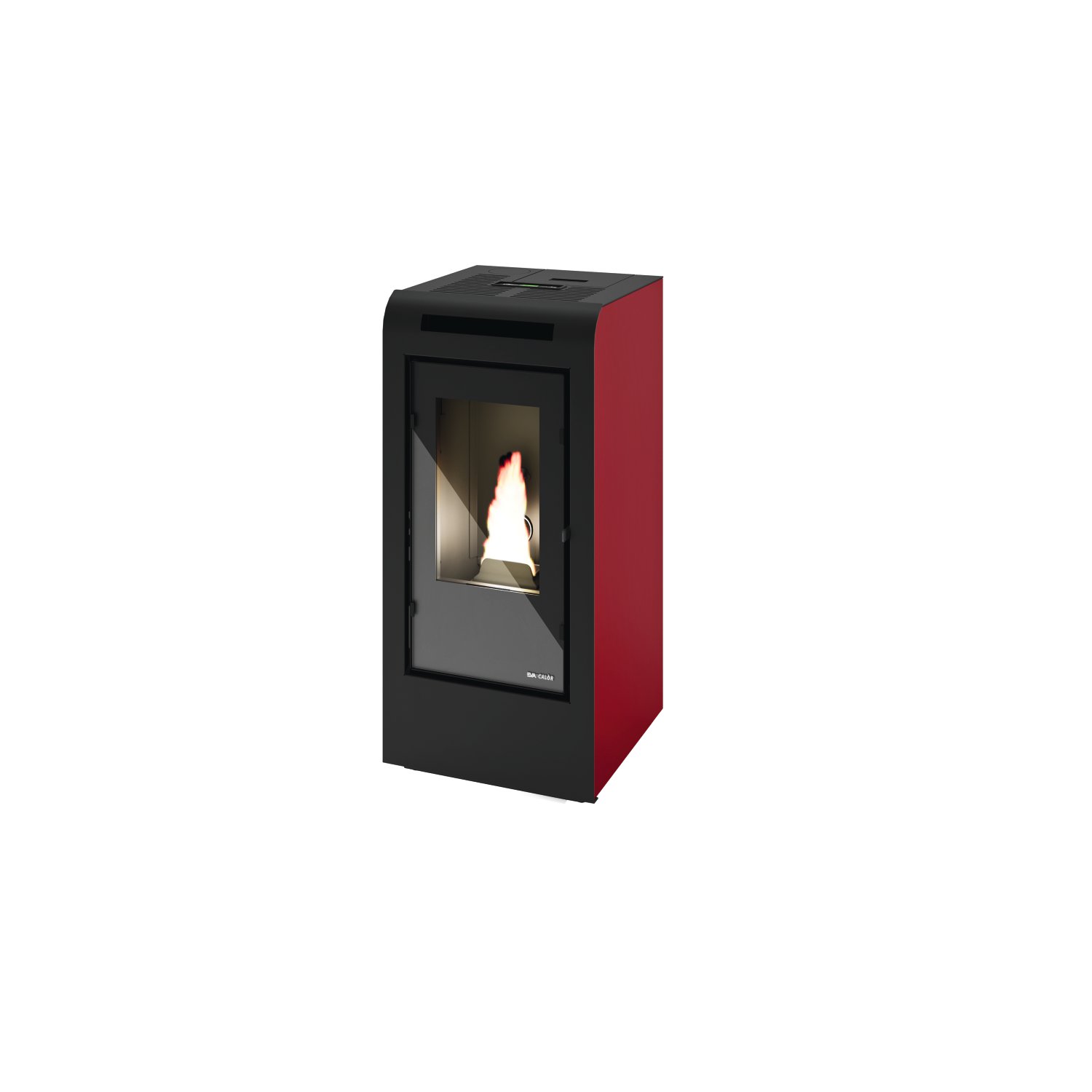 BLAZE Pelletofen Rosa Rot