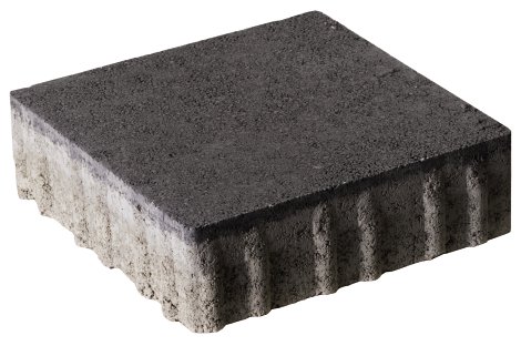 LEIER DOM Pflaster Natur Anthrazit 14x21x6 cm