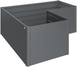 BIOHORT Hochbeet L, dunkelgrau-metallic