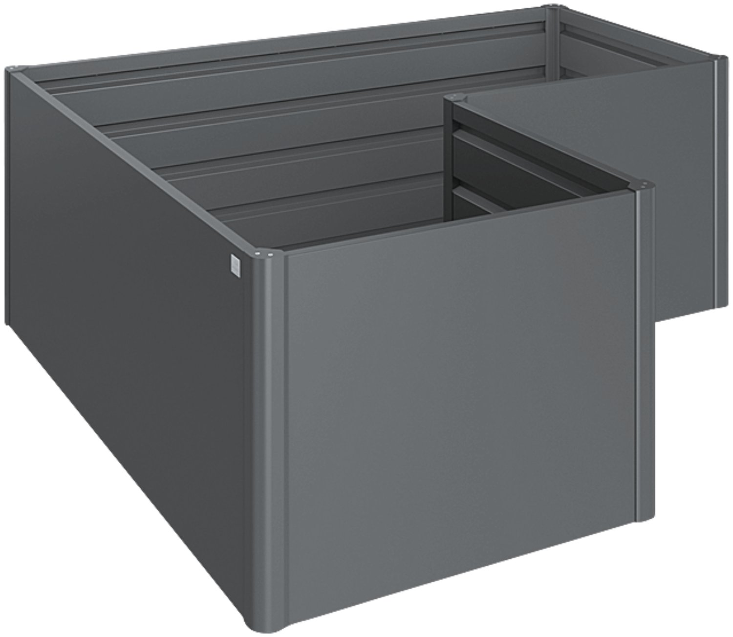 BIOHORT Hochbeet L, dunkelgrau-metallic
