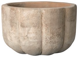 DEROMA Pflanzschale Pumpkin Braun 20 cm