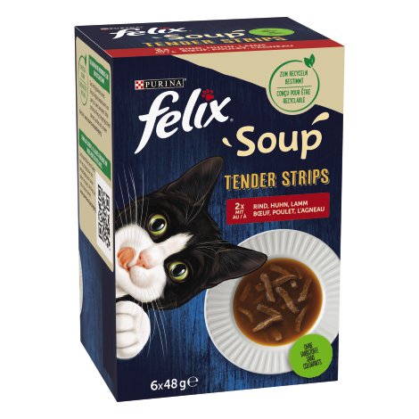 FELIX® Geschmacksvielfalt aus dem Land, Soup Strips 6x48 g