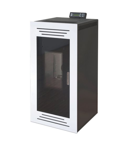 BLAZE Pelletofen ESC13 Weiß 9 kW