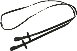 Anti-Slip-Gummizügel Full 15 mm, schwarz