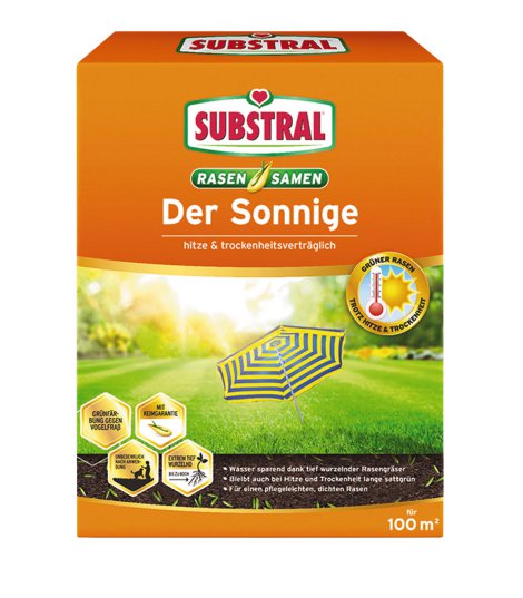 SUBSTRAL® Rasensamen - der Sonnige 2,25 kg