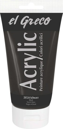 KREUL Acrylfarbe el Greco Schwarz