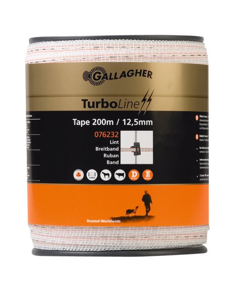GALLAGHER Breitband Turboline  200 m, 12,5 mm