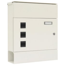 ROTTNER Briefkasten Globe weiss